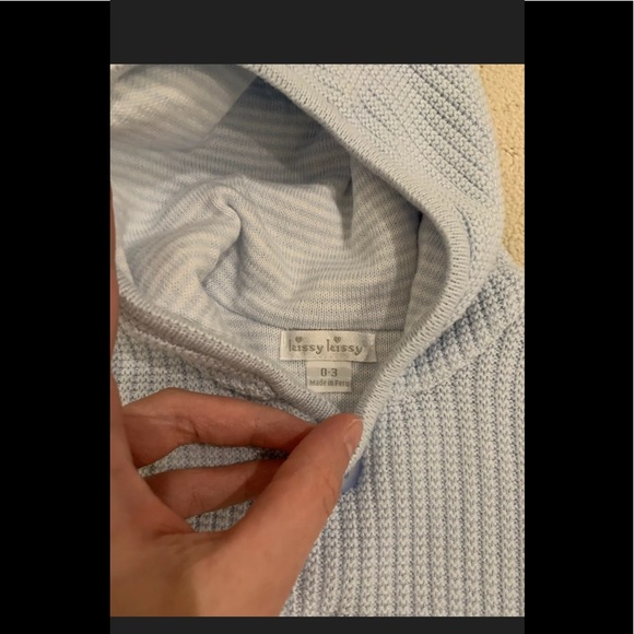 Kissy Kissy sweater jacket 0-3 months - Picture 2 of 2